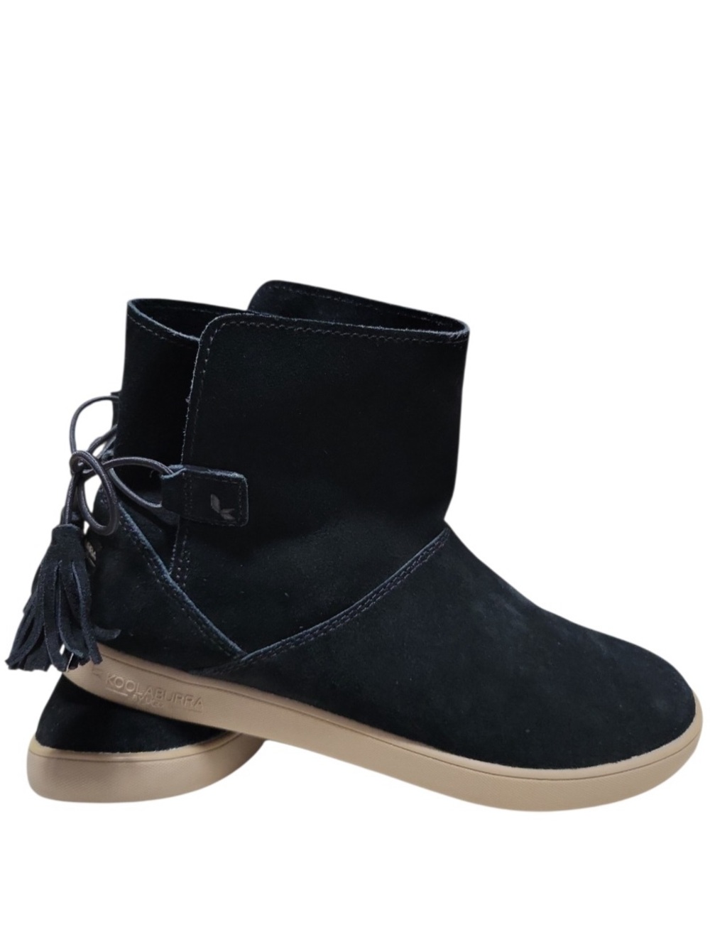 Koolaburra By UGG Skyller Suede Bootie Ankle Boot with Tassel Size:7W